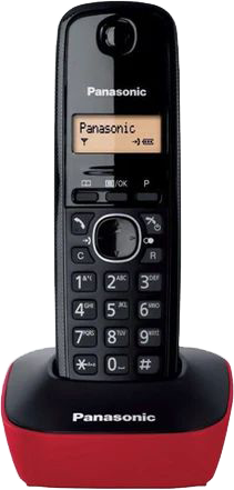 Téléphone fixe sans fil Panasonic avec écran LCD