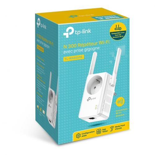 Répéteur Wi-Fi TP-Link TL-WA865RE 300 Mbps avec prise intégrée