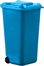 Mini poubelle de bureau organisateur - pot à crayons