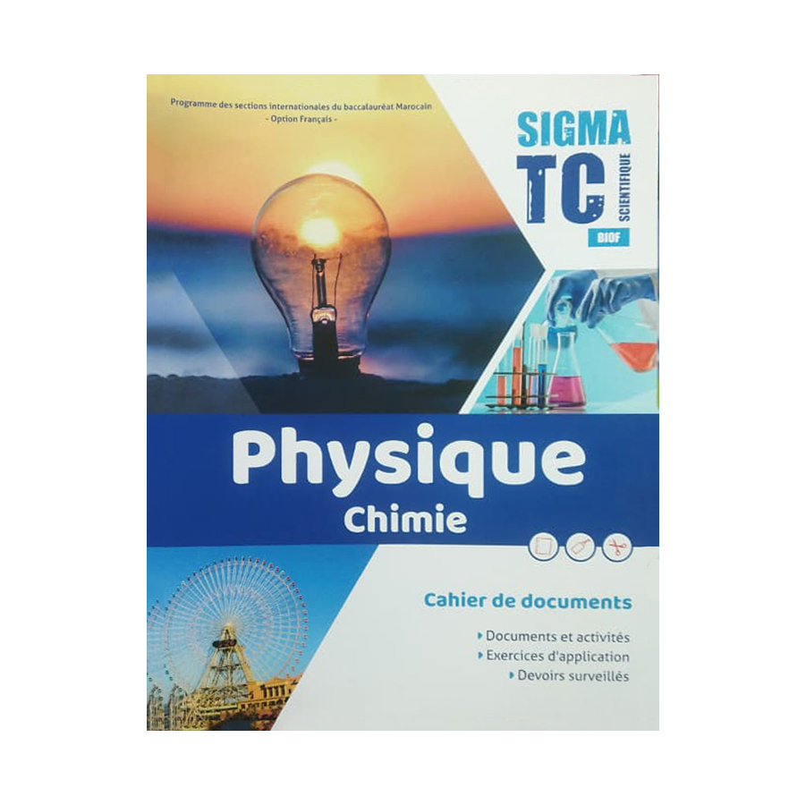 SIGMA PC TC CAHIER DE DOCUMENTS COULEURS