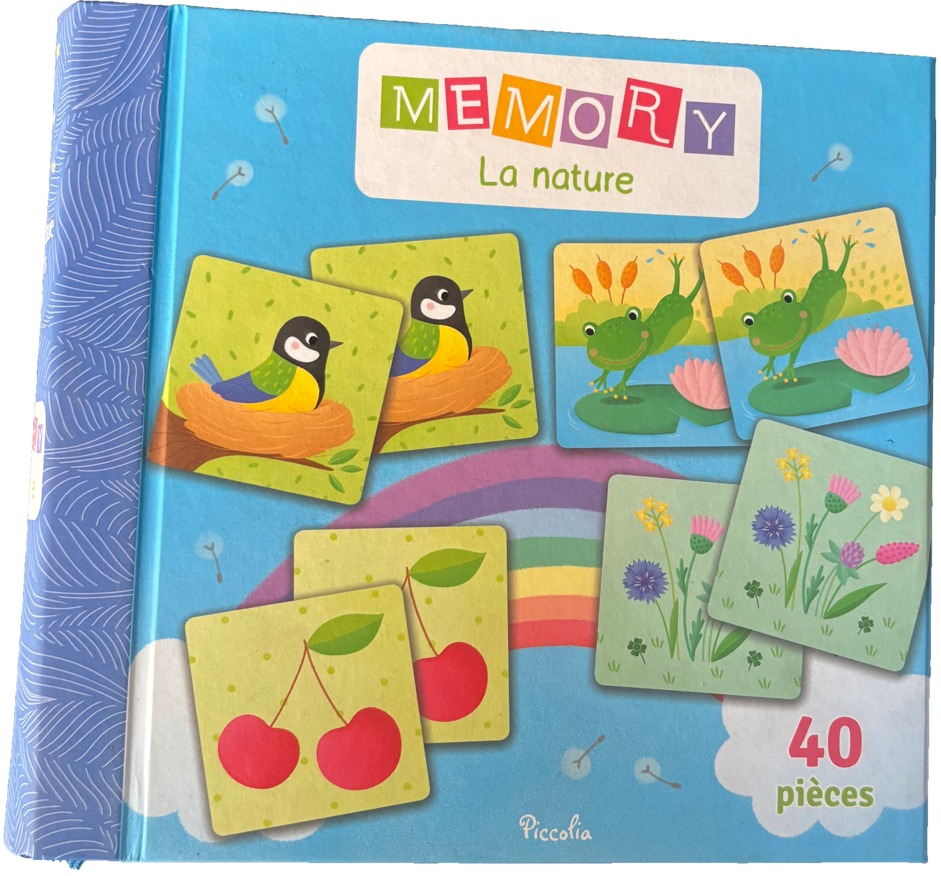 Jeu de mémoire nature - 40 pièces