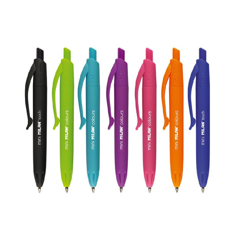 Stylo-bille Mini Milan (1 pièce parmi l’assortiment de 7 couleurs)