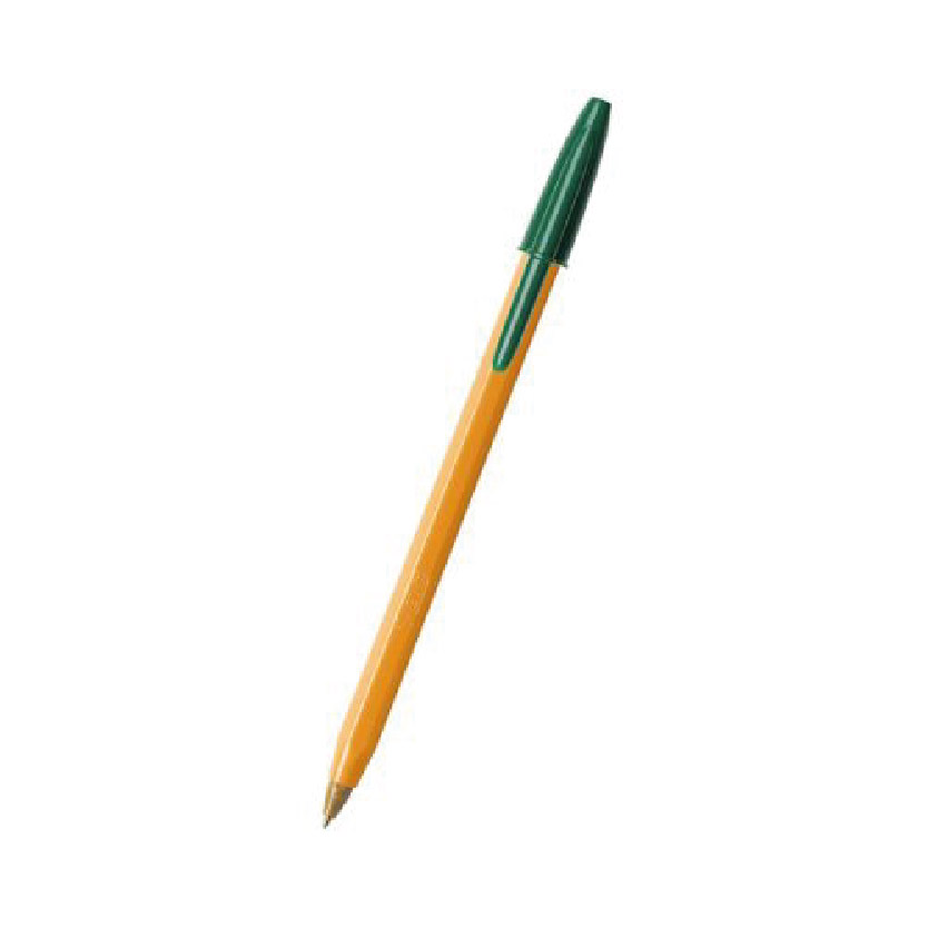 Stylo Bic Fine Orange Vert