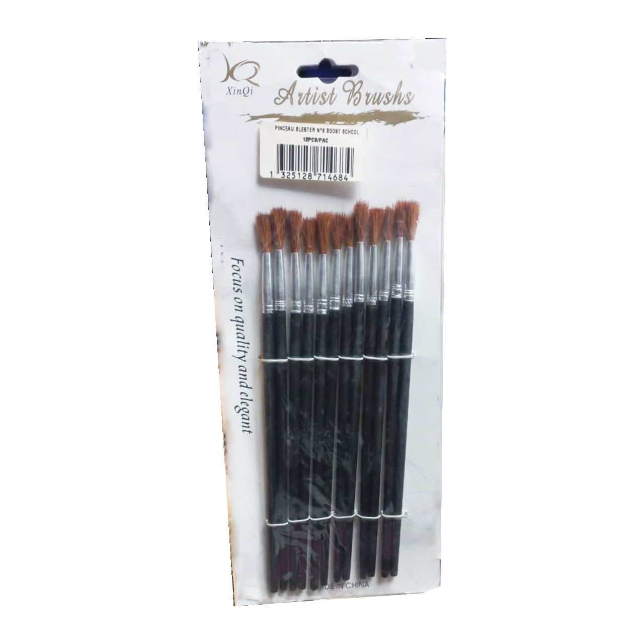 PINCEAU BLESTER N8 BOOST SCHOOL - 12 PCS