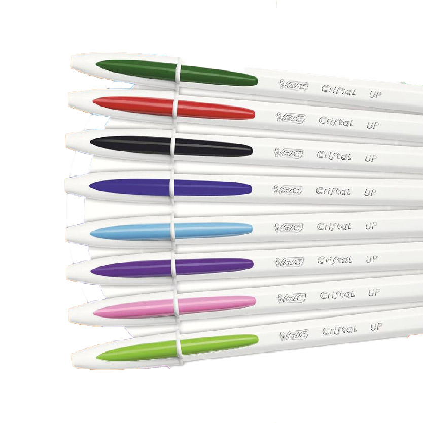Stylos à bille BIC Cristal Up Fashion