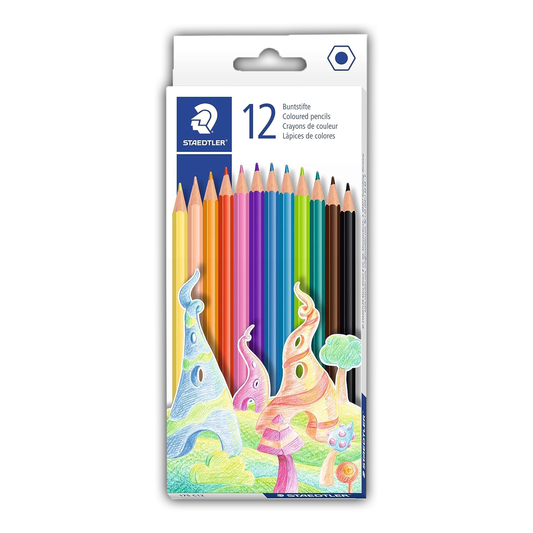 12 Crayons de couleur STAEDTLER