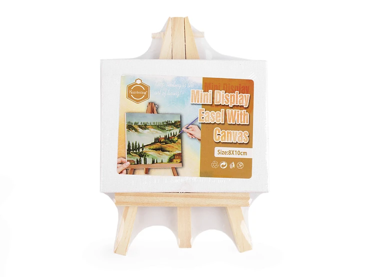 Toile avec cadre 10×10 cm avec support - Modèle A Frame TZM-A