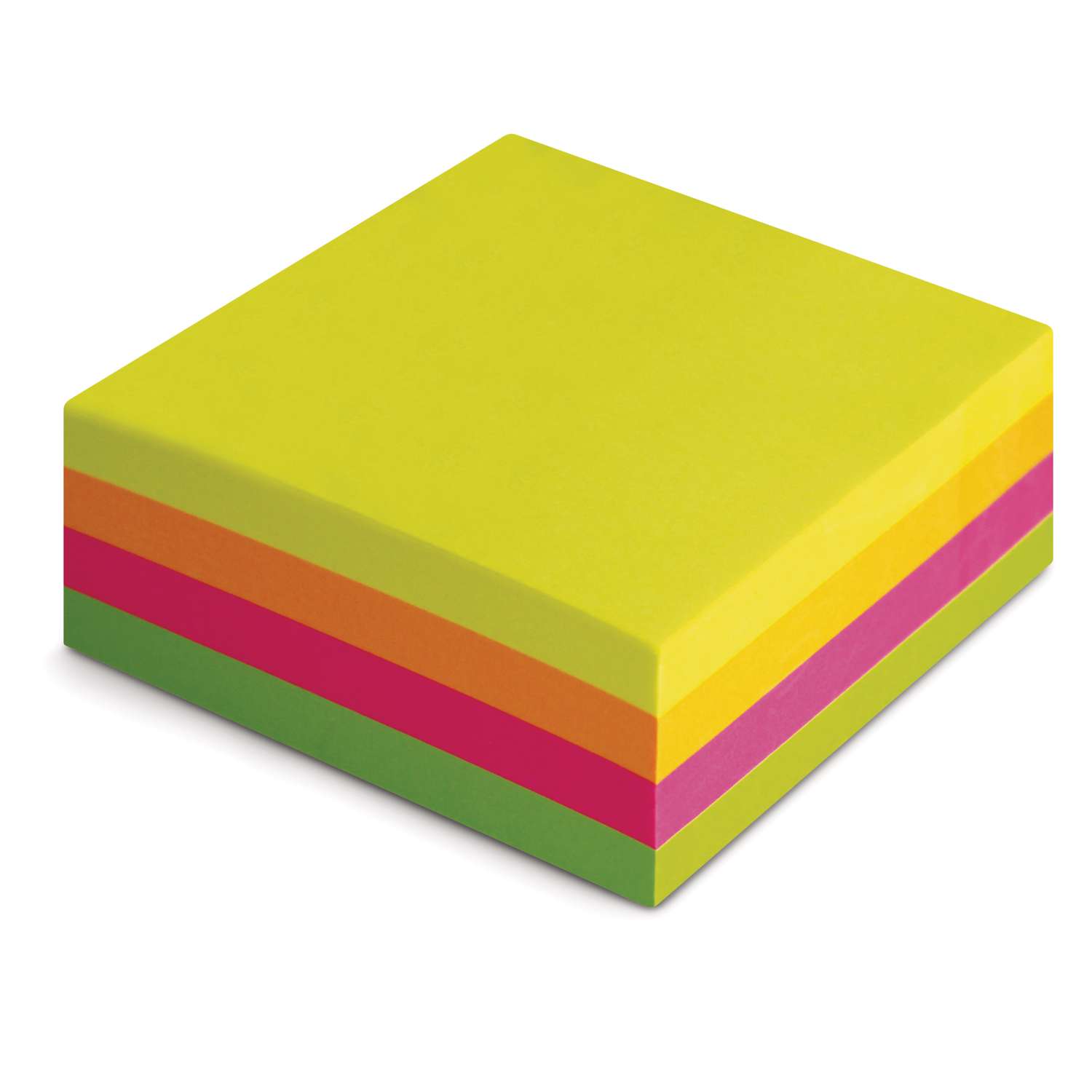 Post it 4 couleurs 76X76 Fluo BOOST OFFICE Réf : 7676