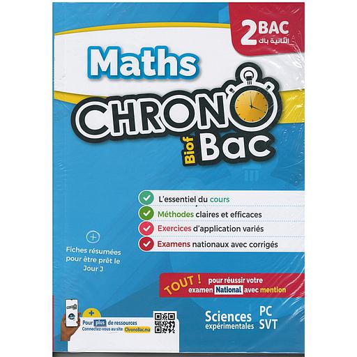 Chrono Bac Mathématiques (2ème Bac)