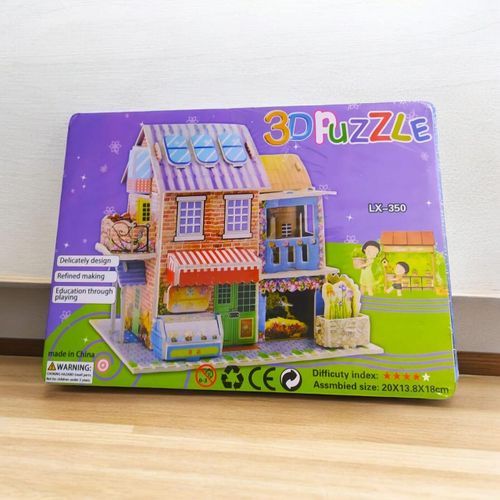 Jeu Puzzle maison 3D