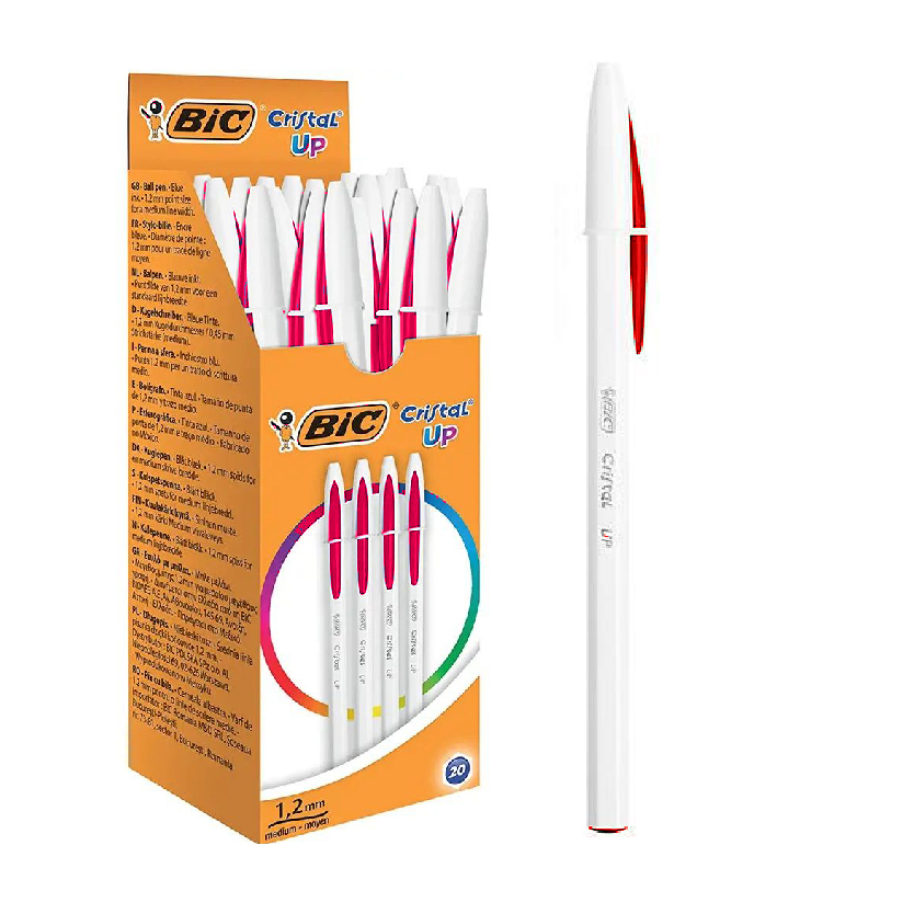 Stylo Bic Cristal Original Up Rouge