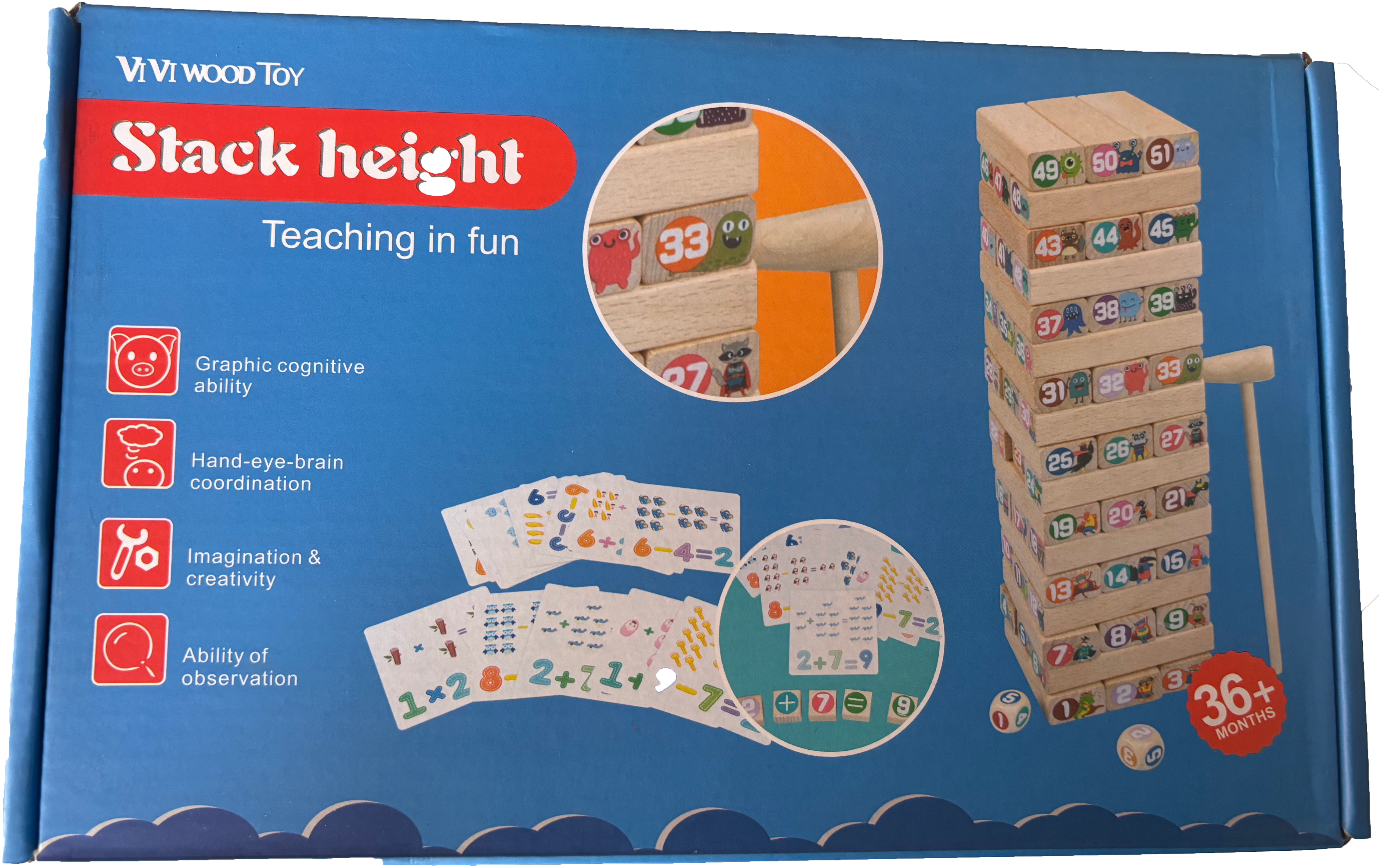 Jeu de construction en hauteur