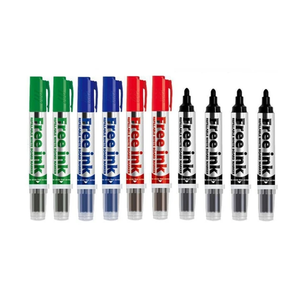 Marqueur GXIN Free Ink rechargeable Bleu