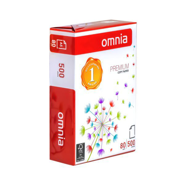 Boîte de 500 feuilles papier A4 OMNIA