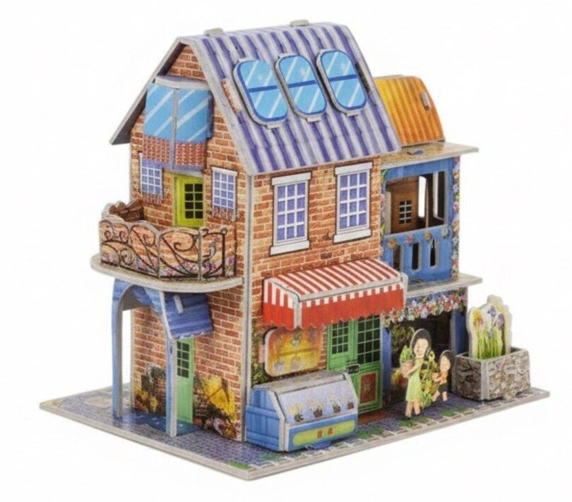 Jeu Puzzle maison 3D