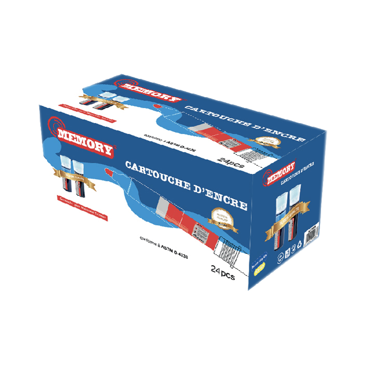 Recharge d’encre pour marqueur Memory