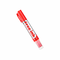 Marqueur GXIN Free Ink rechargeable  Rouge