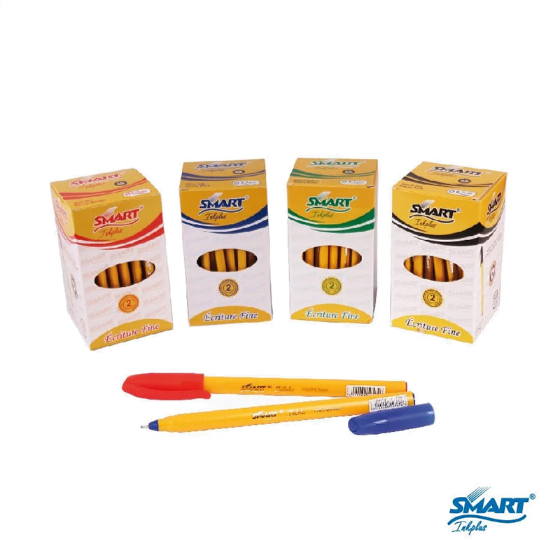 Stylo Smart inkplus 0.7mm Rouge fine