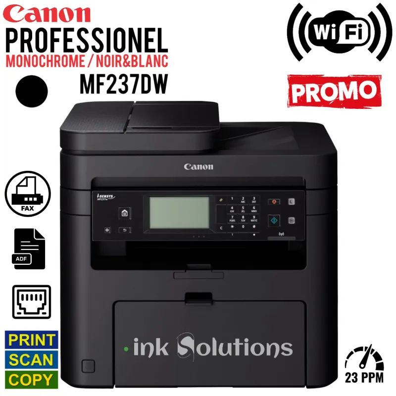 Imprimante multifonction laser Canon i-SENSYS MF237w