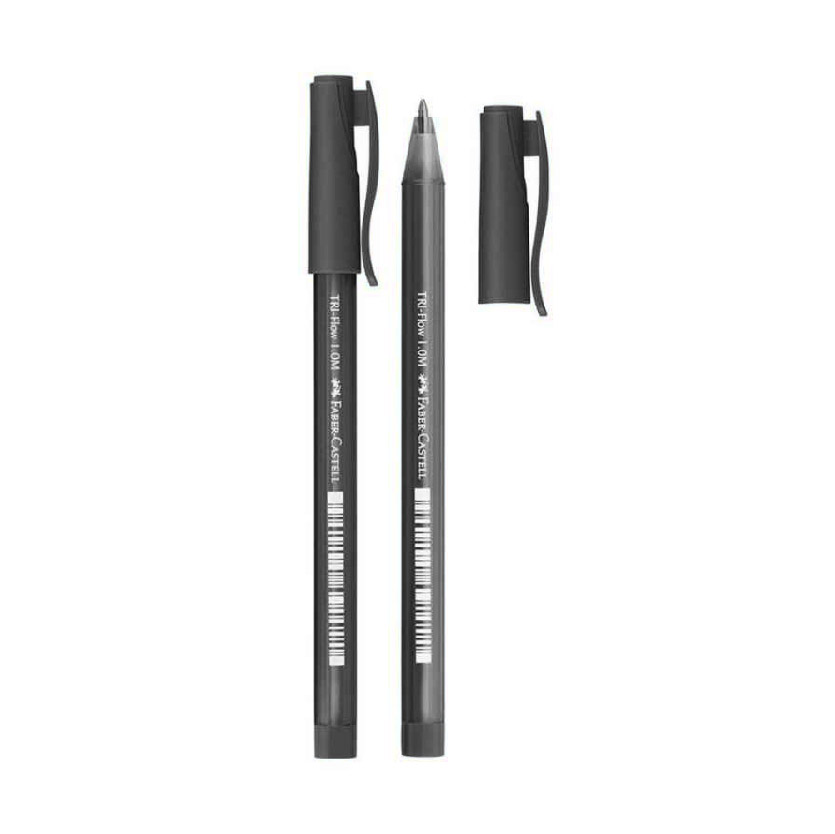 Faber Castell – Tri-Flow Stylo a bille Noir