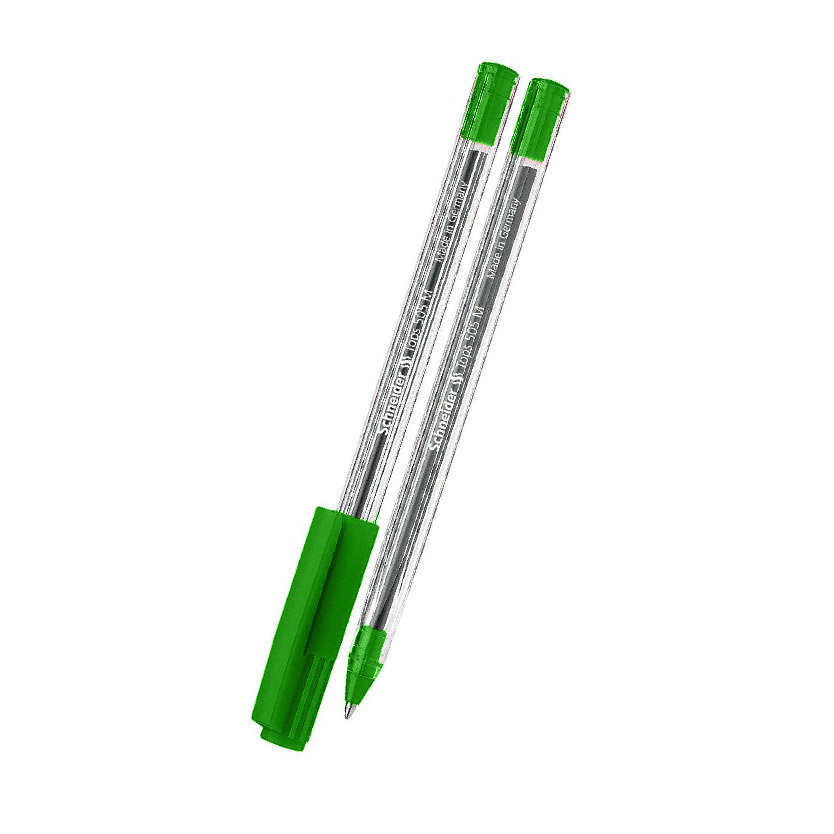 Stylo-bille cristal Schneider Stylo TOPS 505 M Vert