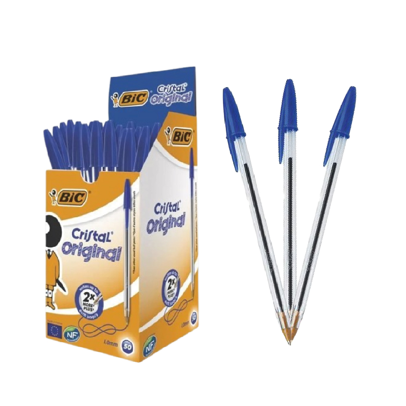 Stylo Bic Cristal Original Bleu -  قلم بيك أزرق كريستال الأصلي