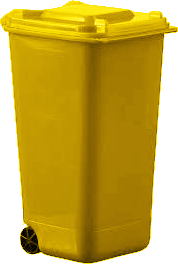 Mini poubelle de bureau organisateur - pot à crayons